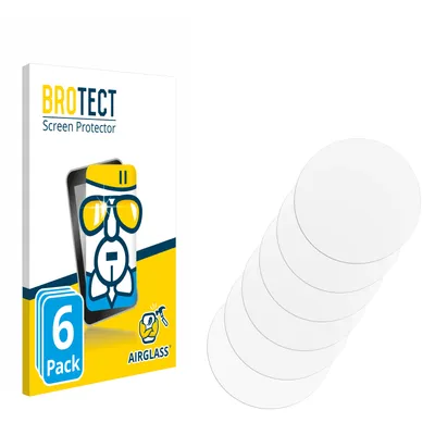 Produktbild von 6x BROTECT Schutzglas für Hama Fit Watch 6900 Schutzfolie Panzer Folie Glas Display Schutz klar