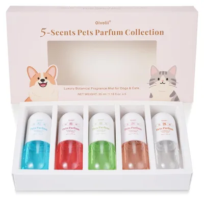 Image de Diffuseur de parfums pour animaux de compagnie avec 5 fragrances longue durée
