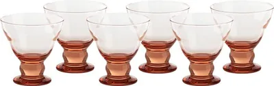 Produktbild von Eiscremeglas Antico 6er-Set Colori Vero 12,5cm rosa