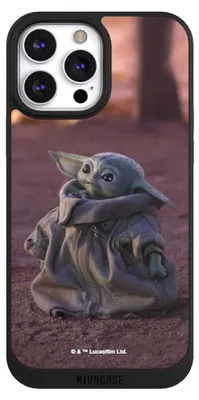 Produktbild von NIVOCASE Handyhülle für Apple iPhone 13 Pro Max  Hülle NIVOpure Case Schwarz Star Wars Baby Yoda The Child