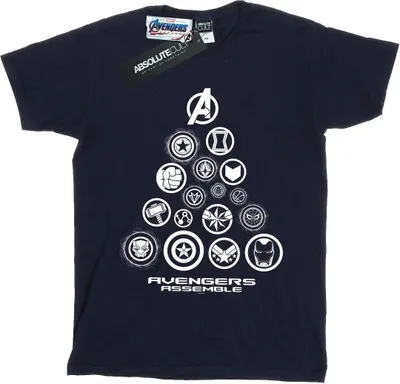 Produktbild von Marvel - "Avengers Endgame" T-Shirt für Herren BI9543 (5XL) (Marineblau)
