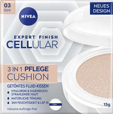 Produktbild von NIVEA Cellular 3-in-1 Anti-Falten Cushion Cream 03, 15 g