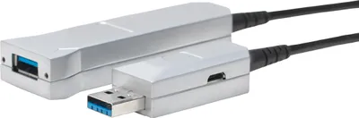 Produktbild von Vivolink PROUSB3AAF30, 30 m, USB A, USB A, USB 3.2 Gen 1 (3.1 Gen 1), 5 Gbit/s, Schwarz