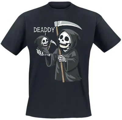 Produktbild von Sprüche T-Shirt Herren Deaddy schwarz XL