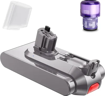 Produktbild von Ersatzakku für V11 SV14 - Akkupack - 21,6 V 6000 mAh - Für kabellosen Stielstaubsauger - Ohne Ladegerät - Schwarz