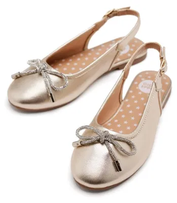 Immagine prodotto di Scarpe Mary Jane GIOSEPPO, modello Coon, colore platino, taglia 32 EU, per bambine