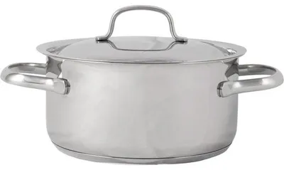 Immagine prodotto di Daily - Casseruola con coperchio - D18xh9cm - Acciaio inox