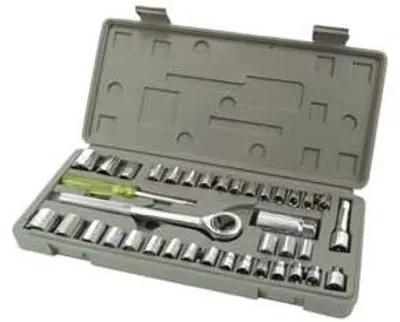 Productafbeelding van Set van 40 kompasbittedopsluitingen, 3/8" en 1/4"
