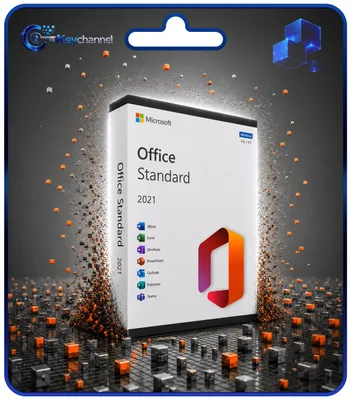 Produktbild von Microsoft Office 2021 Standard Dauerlizenz - Vollversion für Windows