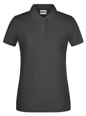 Produktbild von James and Nicholson - "Basic" Poloshirt für Damen LT2538 (M) (Schwarz)