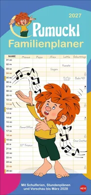 Produktbild von Pumuckl Familienplaner 2027