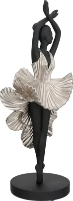 Produktbild von GILDE Skulptur Ballerina Ballet schwarz H. 44 cm, 57681