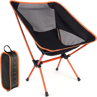 Produktbild von Campingstuhl Faltbar Strandstuhl Anglerstuhl Radreisen 900g