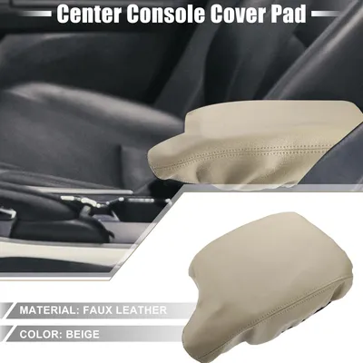 Image de Housse De Protection Pour Accoudoir Central De Siège De Voiture pour Honda Accord 13-17 Beige
