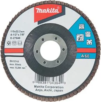 Produktbild von Makita Fächerschleifscheibe 125mm A40