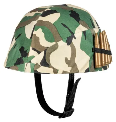 Image de Casque militaire enfant - Pour enfants - Jouet de déguisement - Casque de soldat