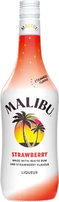 Produktbild von Malibu Strawberry Liqueur 21% Vol. 0,7l