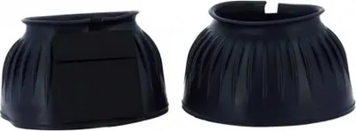 Immagine prodotto di NORTON Campanelle morbide con doppio velcro in vari colori, stivali da zoccolo, Colore:blu navy, Taglia:L