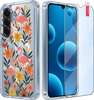 Obrázek produktu pro Pouzdro pro Samsung A26 5G | Vzory, pro Magsafe, průhledné pouzdro | + sklo 9H