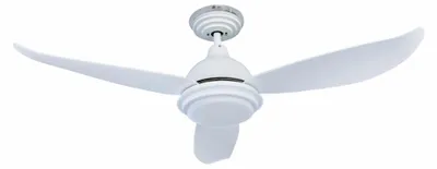 Image de Ventilateur de plafond à basse consommation avec éclairage LED et télécommande Raja 122 cm