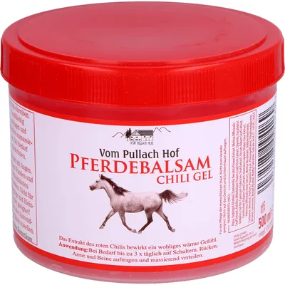 Image de Gel baume pour chevaux au chili 500 ml