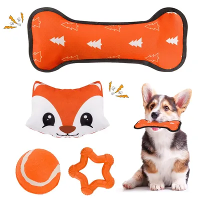 Productafbeelding van Interactief Hondenspeelgoed voor Puppy’s in Vosvorm