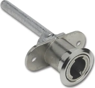 Produktbild von HEKNA Zentralverschluss 13010 - ø 16,5 mm, L 20,5 mm, Zamak vernickelt