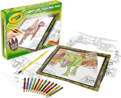 Produktbild von CRAYOLA - Zaubertafel de Dinosaurier, Leuchttafel, Freizeit und Reisen, Geschenkidee de, 74-7497