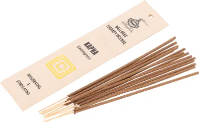 Produktbild von Ayurvedisches Räucherstäbchen, Lemongras Räucherstäbchen - Kapha, 22,5*5*0,3 cm, Räucherstäbchen aus Tibet, Nepal