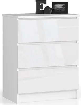 Produktbild von raumhirsch Kommode 60cm mit 3 Schubladen Sideboard Anrichte Schrank 77cm hoch 40cm tief