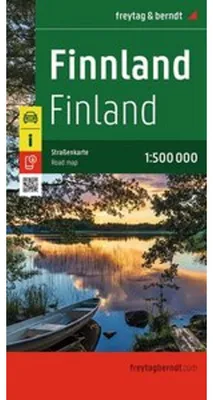 Obrázek produktu pro Finsko, silniční mapa 1:500.000, freytag & berndt
