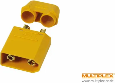 Produktbild von MULTIPLEX MPX-XT90 Stecker 2Stück / 1-02299