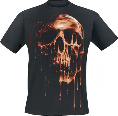 Productafbeelding van Spiral T-shirt M, kleur: Dripping Gold
