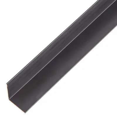 Produktbild von Alberts 489304 Winkelprofil | Aluminium, schwarz eloxiert | 1000 x 20 x 20 mm