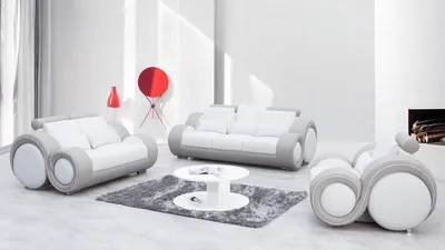 Produktbild von Sofa Polster Sitz Couch 3 Sitz Couchen Leder JVmoebel