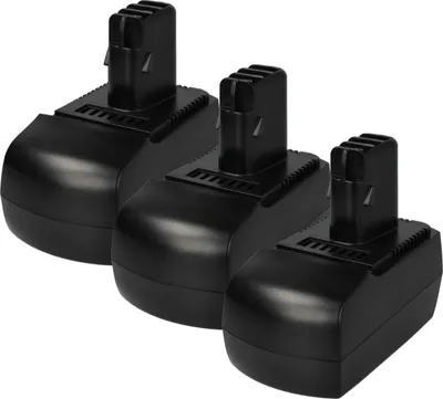 Produktbild von vhbw 3x Akku kompatibel mit Metabo ULA9.6-18, SBZ 14.4 Impuls, BSZ 14.4 Impuls, BSZ 14.4 Werkzeug (2100 mAh, NiMH, 14,4 V)