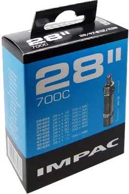 Zdjęcie produktu dla Dętka Impac 28x1.10-1.75" 28/47-622 DV - wentyl Dunlop 40mm