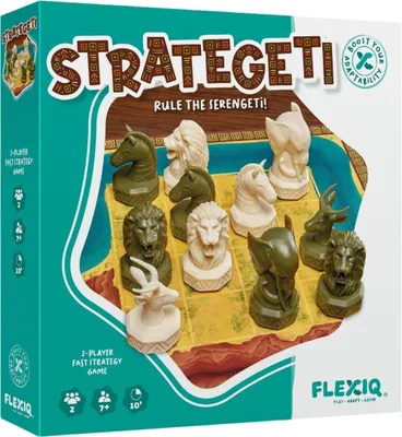 Produktbild von Flexiq Strategeti Brettspiel Mehrfarbig  Kinder Mehrfarbig One Size