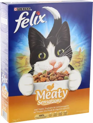 Produktbild von Felix Sensations Meaty 1kg | mit Geflügel