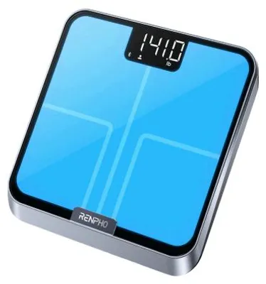 Obrázok produktu pre Renpho Elis Chroma, Elektronická osobná váha, 180 kg, 50 g, Čierna, Nerezová oceľ, 200 kg, Obdĺžnik