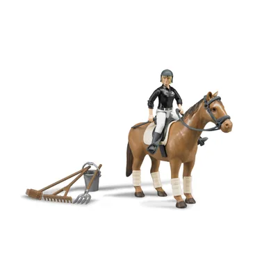 Produktbild von Bruder 62505 bworld - Figurenset Reiten