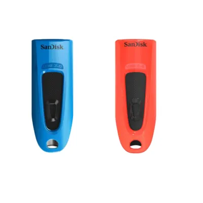 Produktbild von SanDisk Ultra - USB-Flash-Laufwerk - 32 GB - USB 3.0 (Packung mit 2)