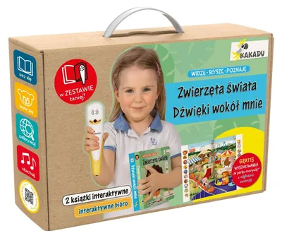Immagine prodotto di Interaktywny zestaw edukacyjny Widzę, słyszę, poznaję