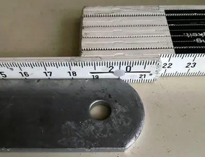Produktbild von ALBERTS Zaunriegel Beschlag Lasche Verbinder Zaunbau Stahl verzinkt 150x30 mm