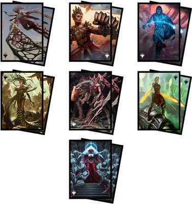 Produktbild von Ultra Pro - Deck Protector Standard Sleeves - Magic: Phyrexia All will be ONE Nahiri, the Unforgiving / V4