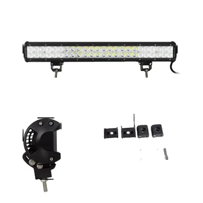 Image de Barre lumineuse à LED, température de couleur 6000K, construction robuste, 23 pouces 144W