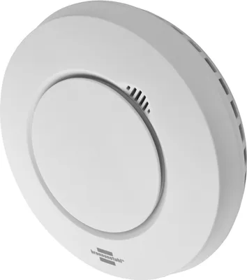 Produktbild von Rauchmelder BrematicPRO Smart Home Reichweite 100m Signalton 85dB wei m.Batterie 2x AA/LR6/ Mignon