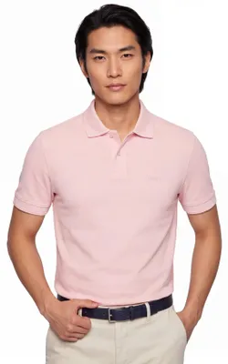 Produktbild von BOSS Orange Prime 2-Knopf-Poloshirt rosa