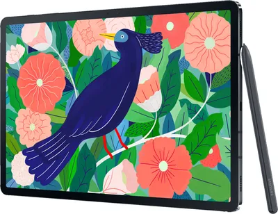 Produktbild von Samsung Galaxy Tab S7+ SM-T970N 256 GB 31,5 cm (12.4 Zoll) Qualcomm Snapdragon 8 GB Wi-Fi 6 (802.11ax) Android 10 Schwarz
