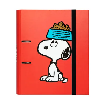 Produktbild von Erik Editores Premium 2-ring-ordner Snoopy Orange Orange One Size